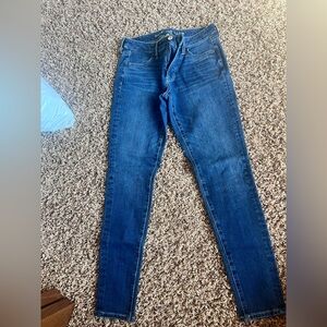 American Eagle Outfitters Dark Blue Skinny Jeans